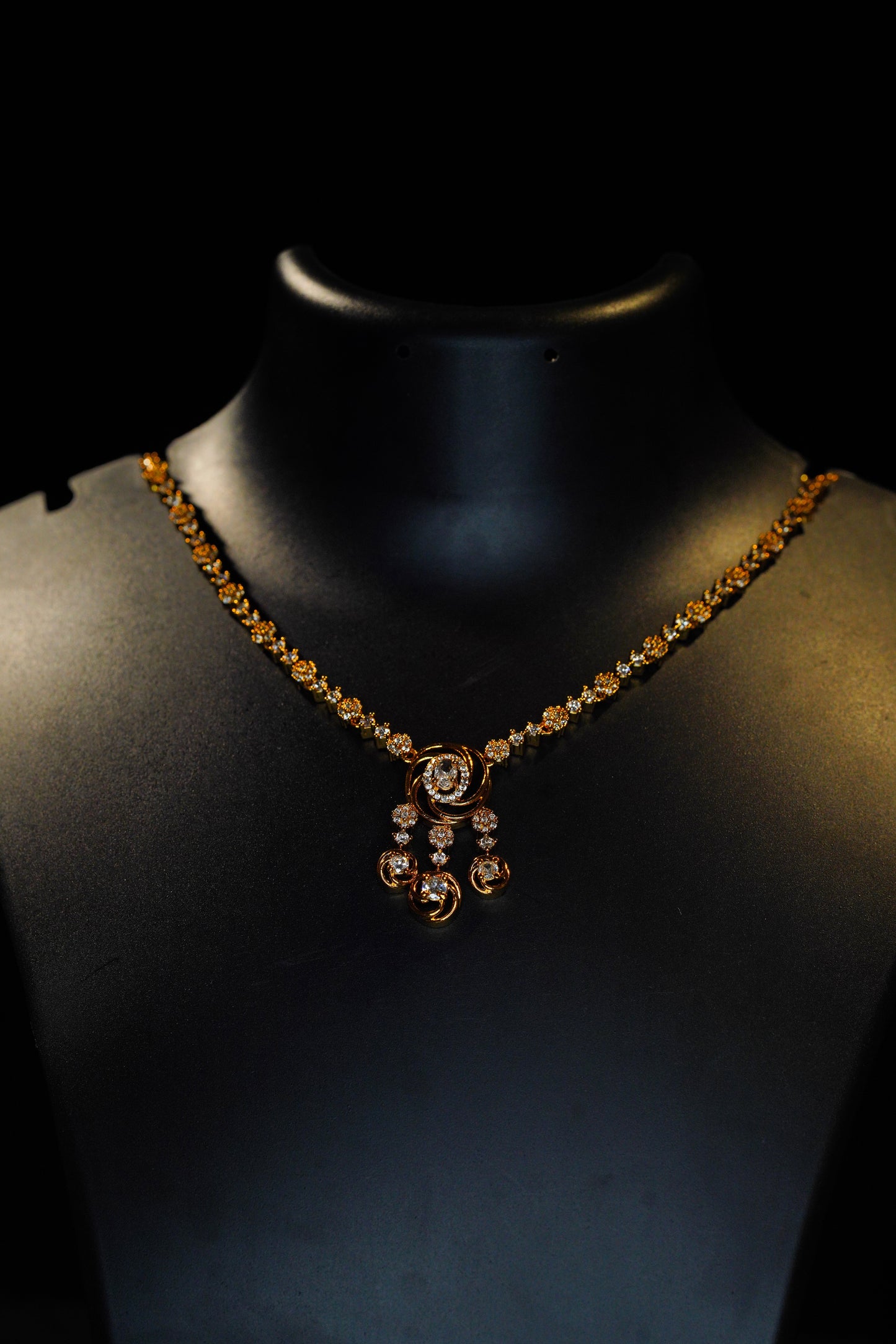White stone Necklace
