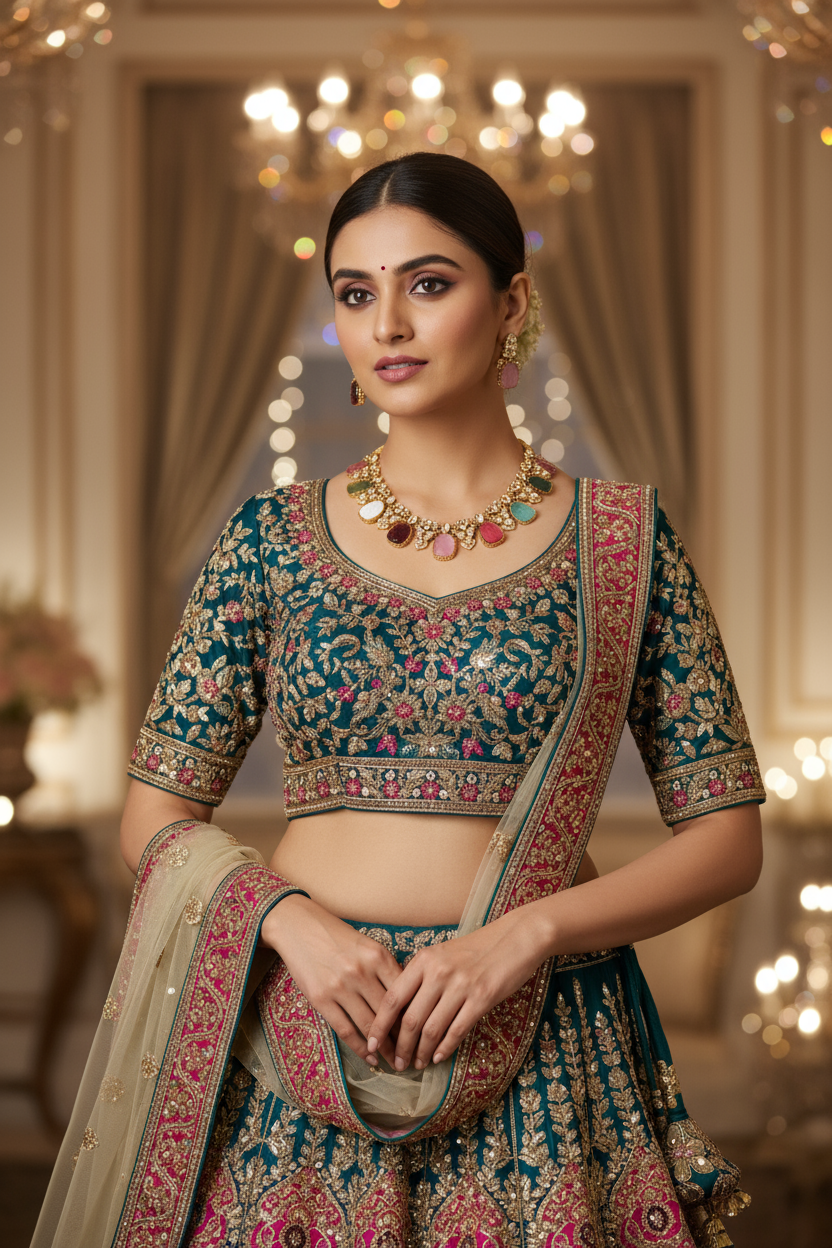 Multicolour Necklace Set