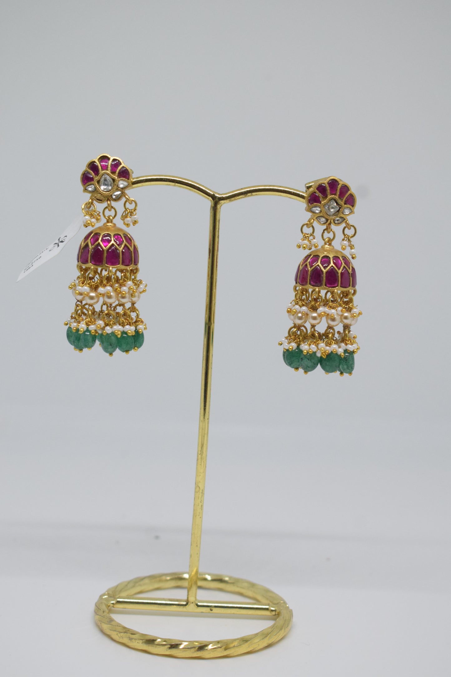 Premium Jadau Kundan long Jhumkas