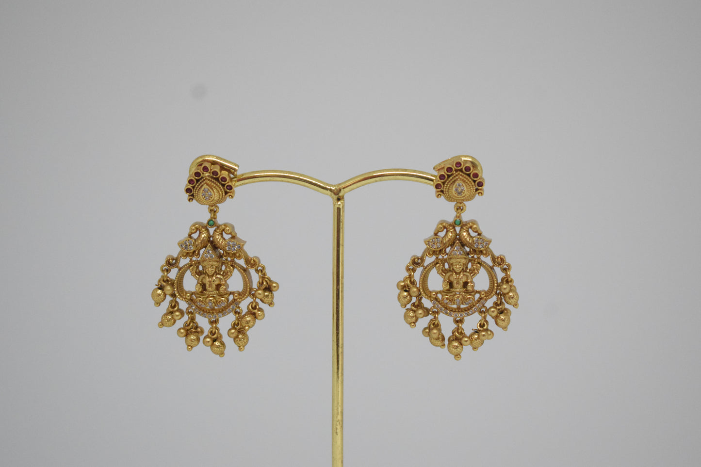 3D Temple Earrings