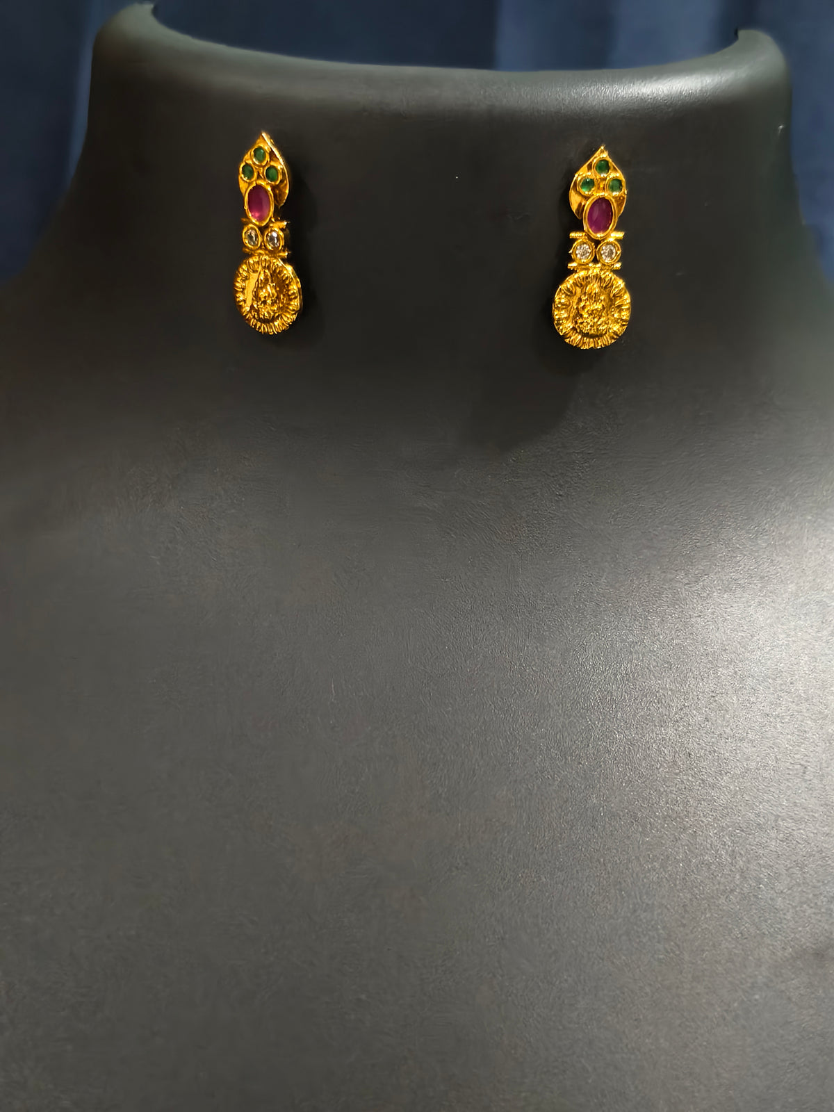 Lakshmi Coin Haram Necklace Set