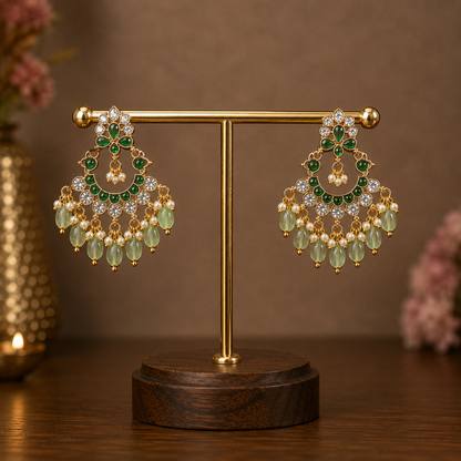 Festive chandbali earrings-6