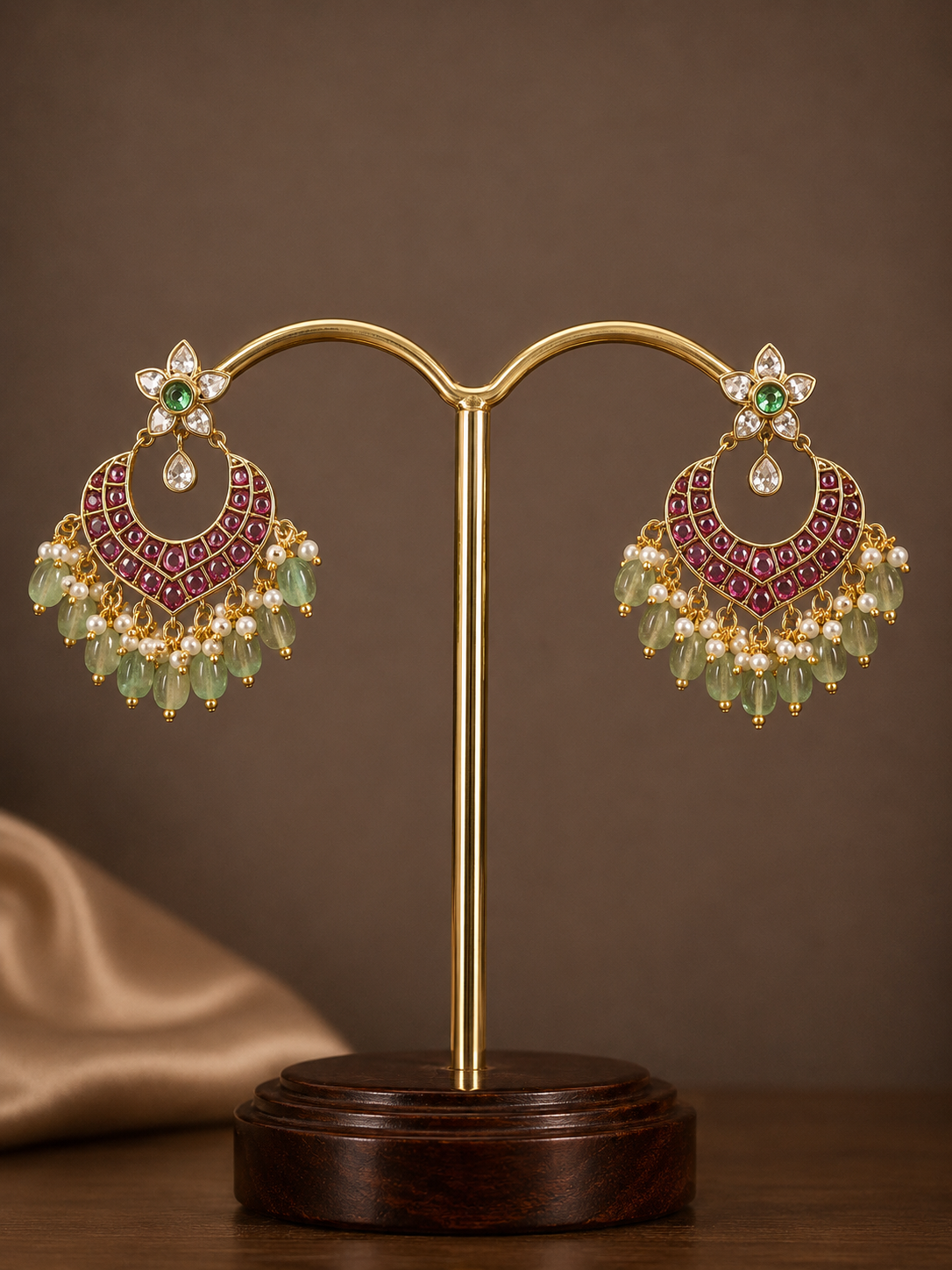 Festive chandbali earrings-11