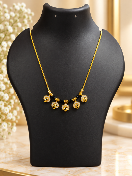 Five Drop Mangalsutra Chain
