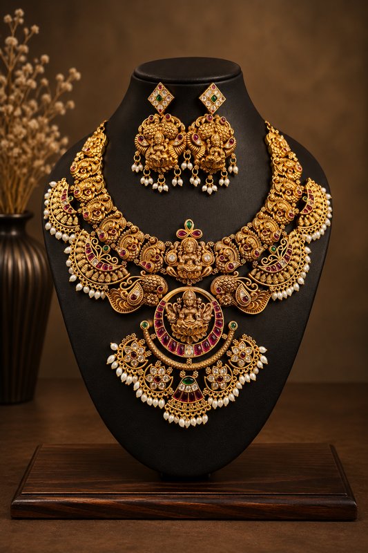 Nakshi Statement Choker Set