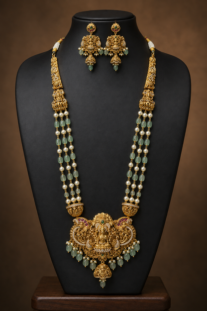 Long Chain with Earrings