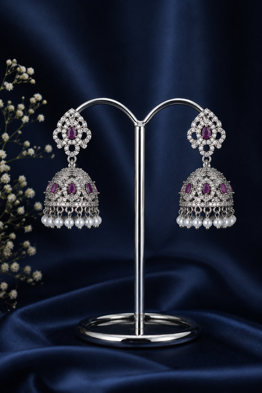 CZ jhumkas-5