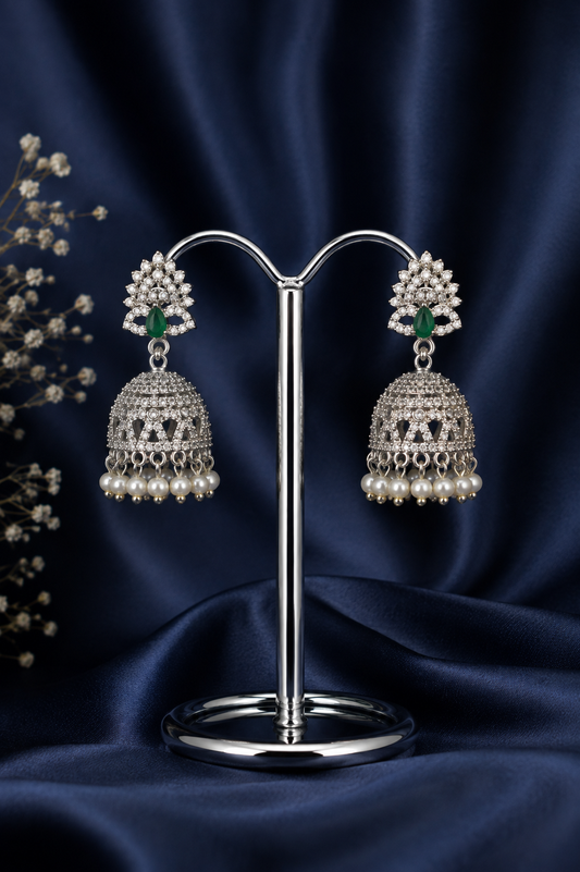 CZ jhumkas-8