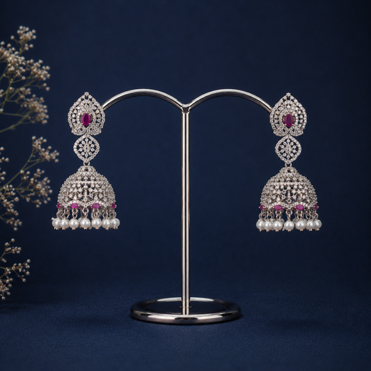 CZ jhumkas-2