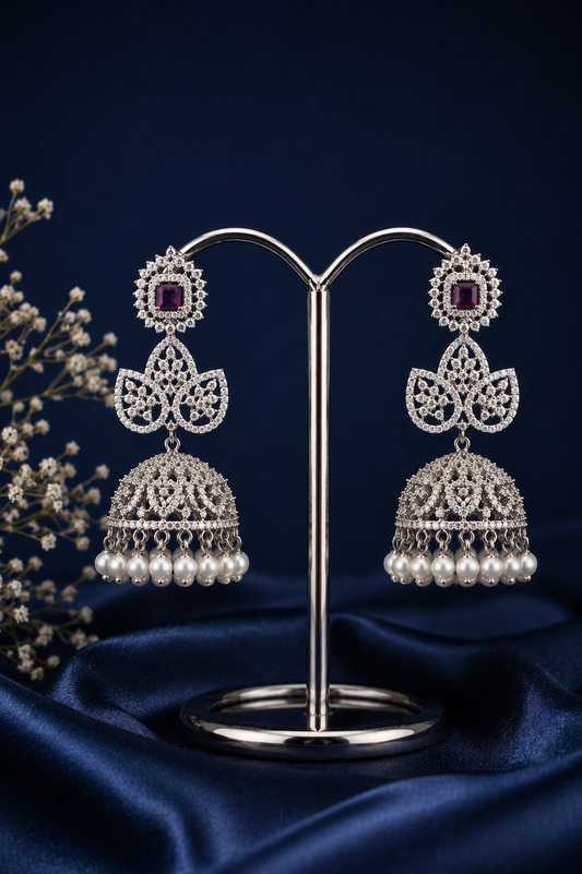 CZ jhumkas-3