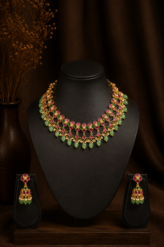 Jadau Kunan Choker Set