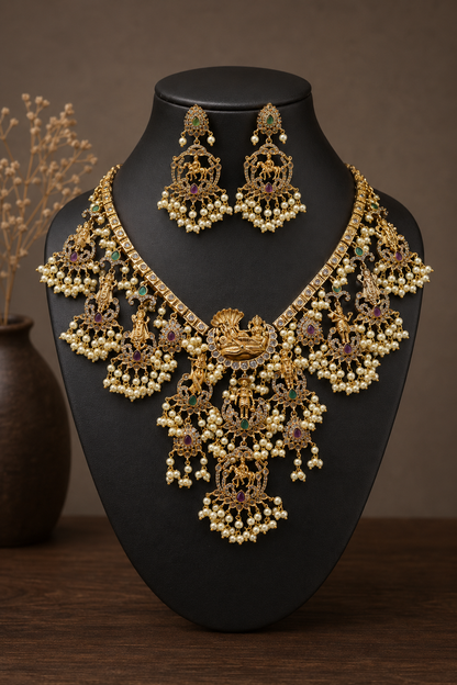 Dasavataram Necklace Set
