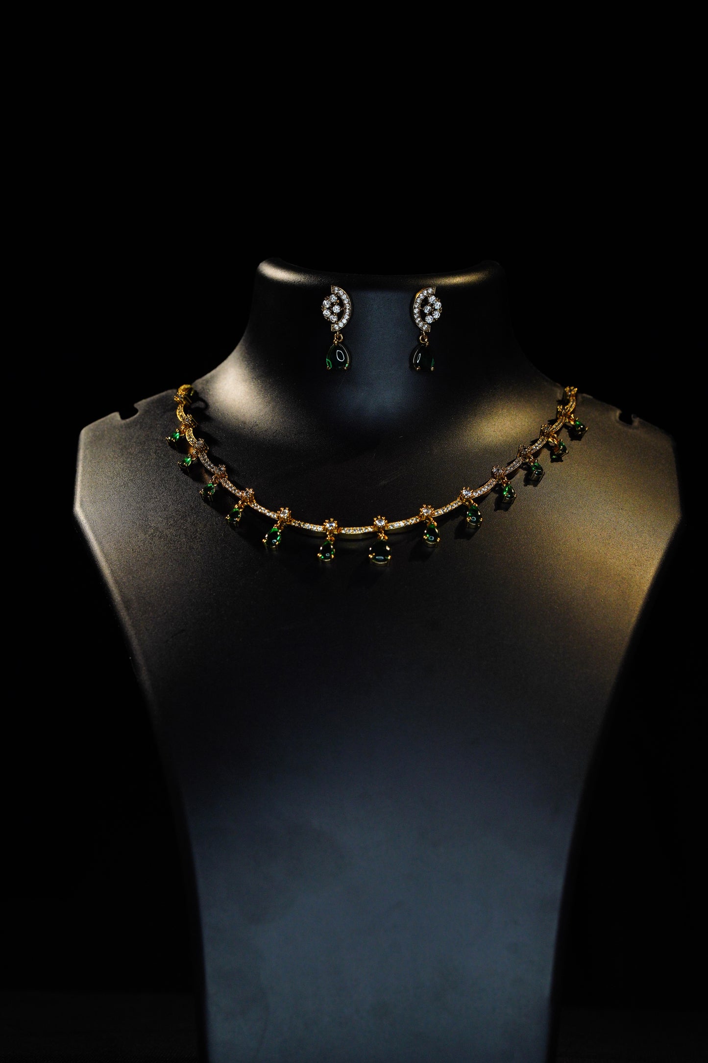 Party wear Green necklace
