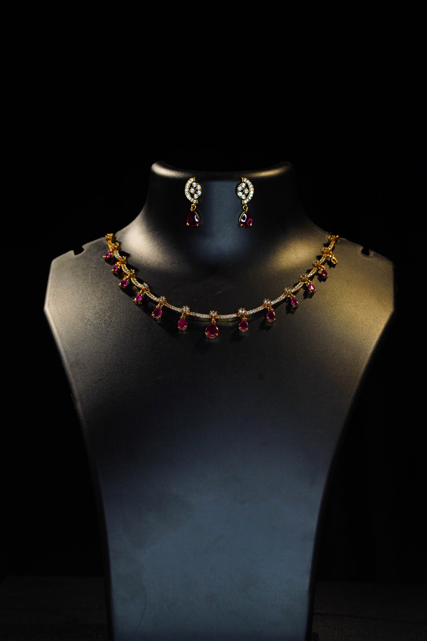 Party wear Pink necklace