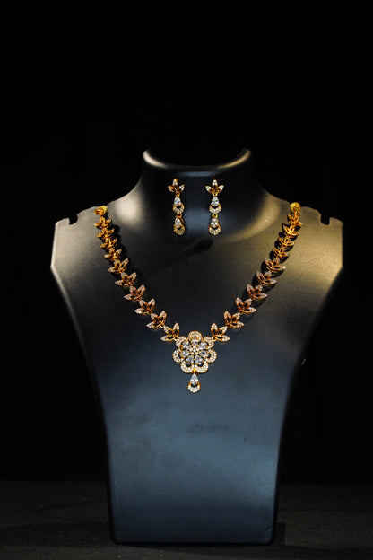 White flower necklace