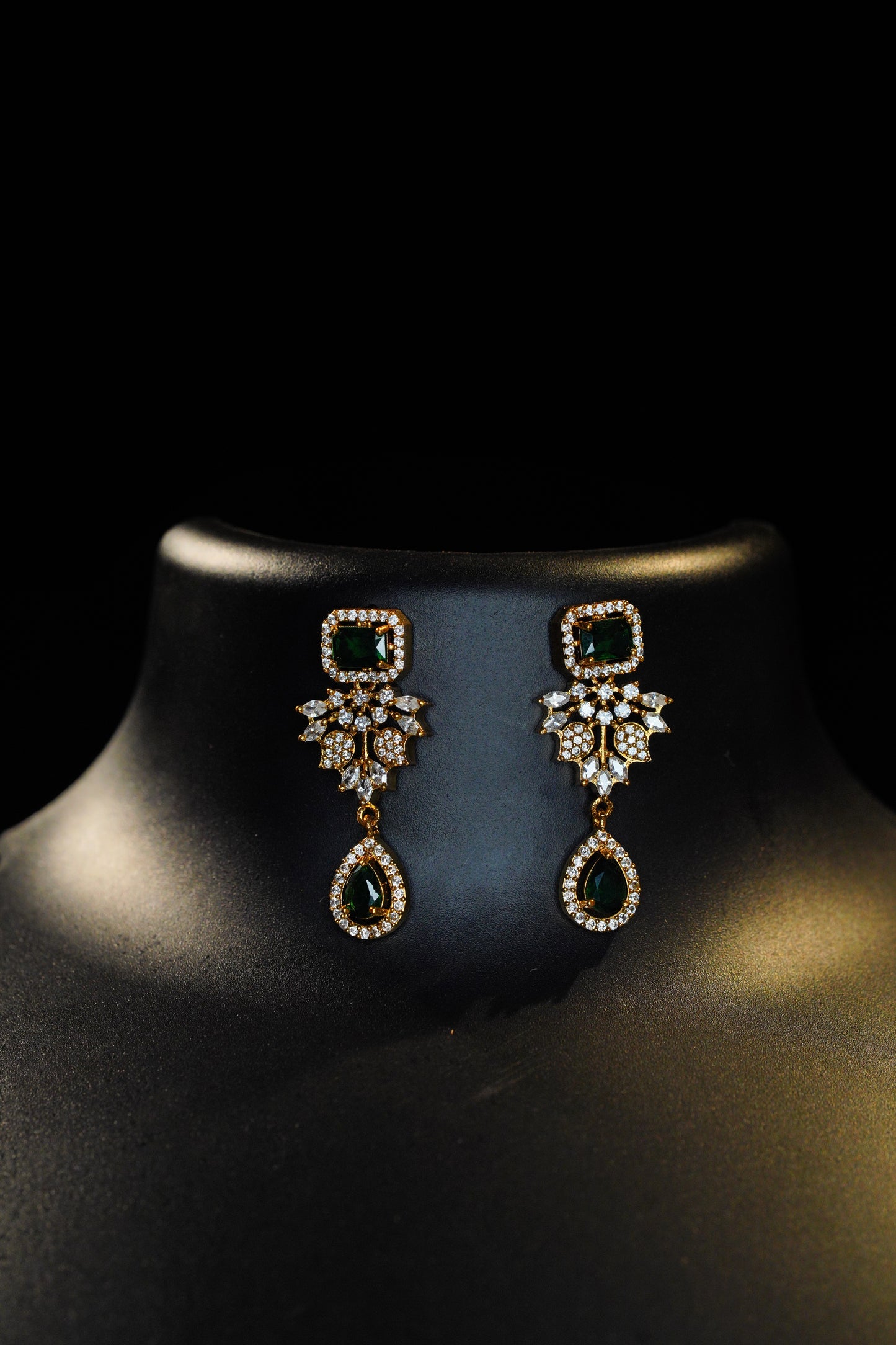 White Green Necklace