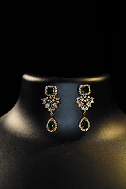 White Green Necklace
