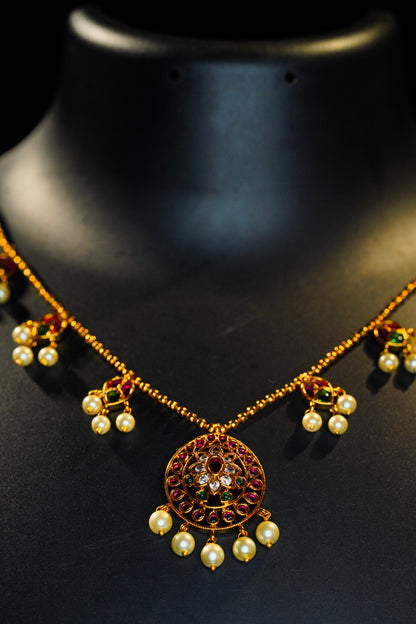 Multi locket chain-4