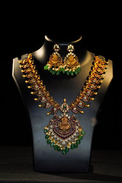 2 in 1 mango short necklace