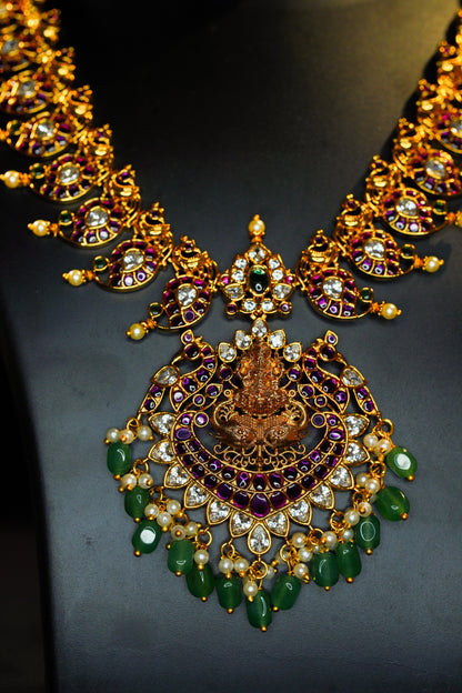 2 in 1 mango short necklace