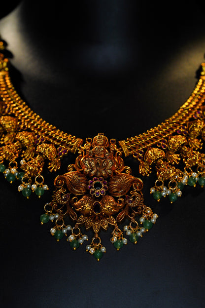 3D lakshmi choker