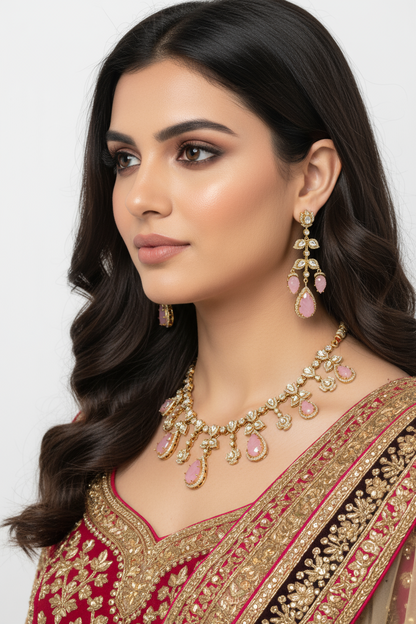 Leaf Necklace Set