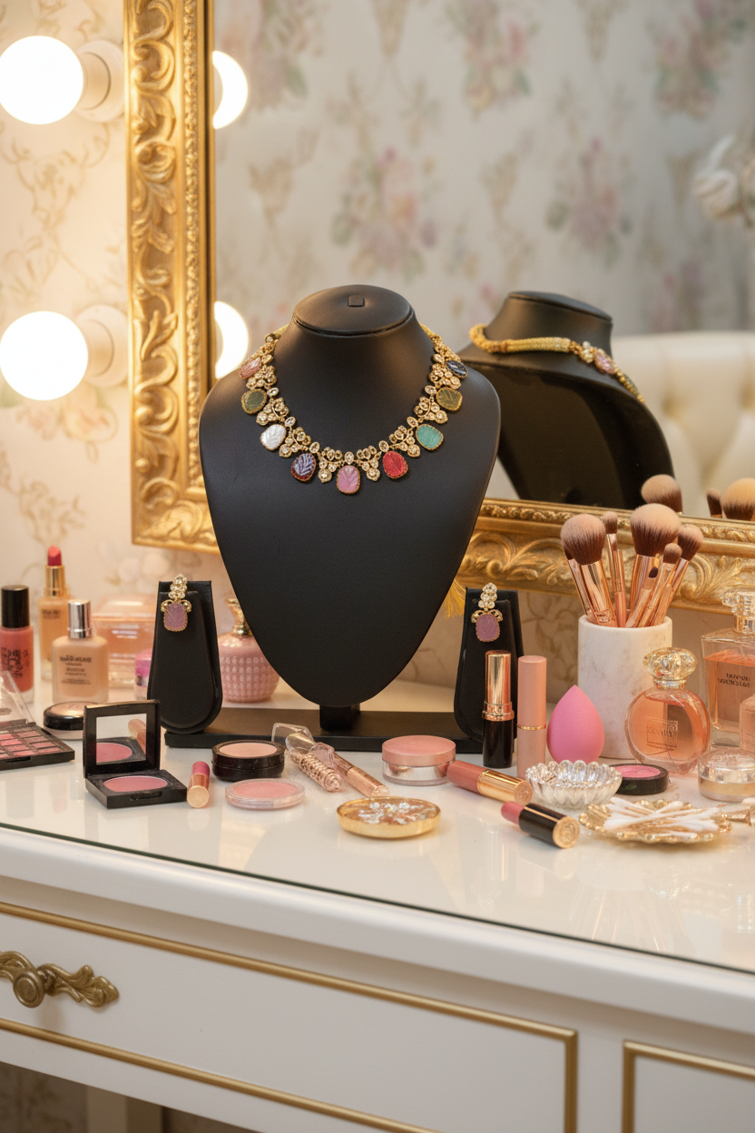 Multicolour Necklace Set