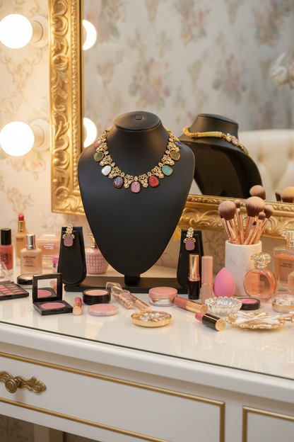 Multicolour Necklace Set