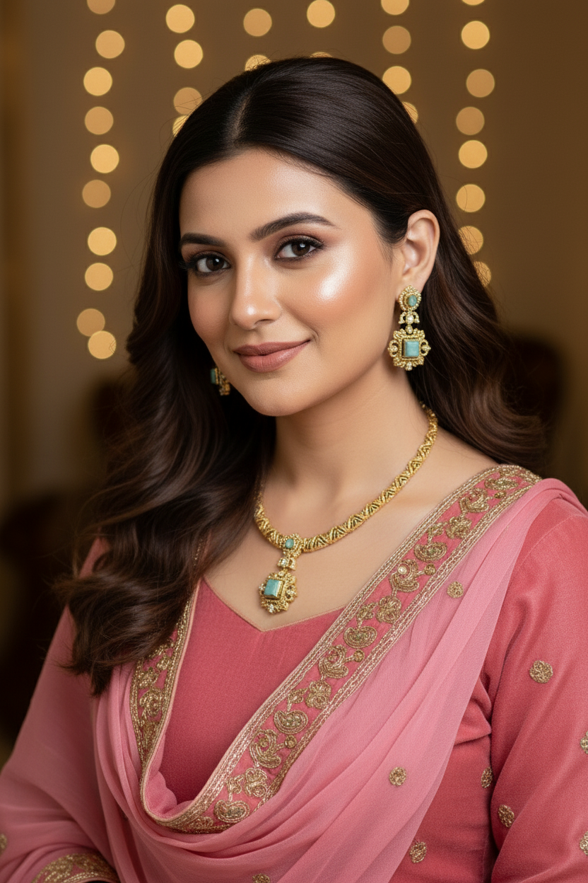 Hasli Model Necklace Set