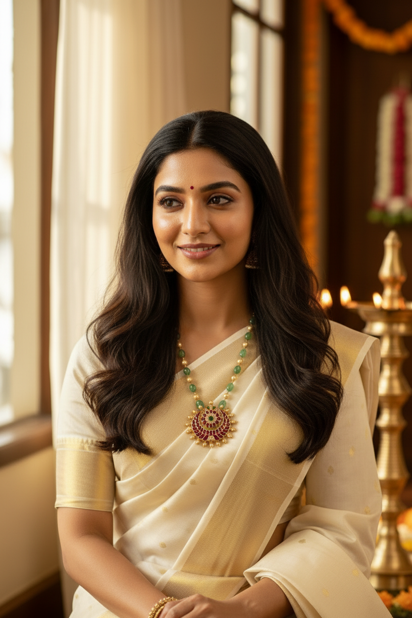 Beads chain with locket