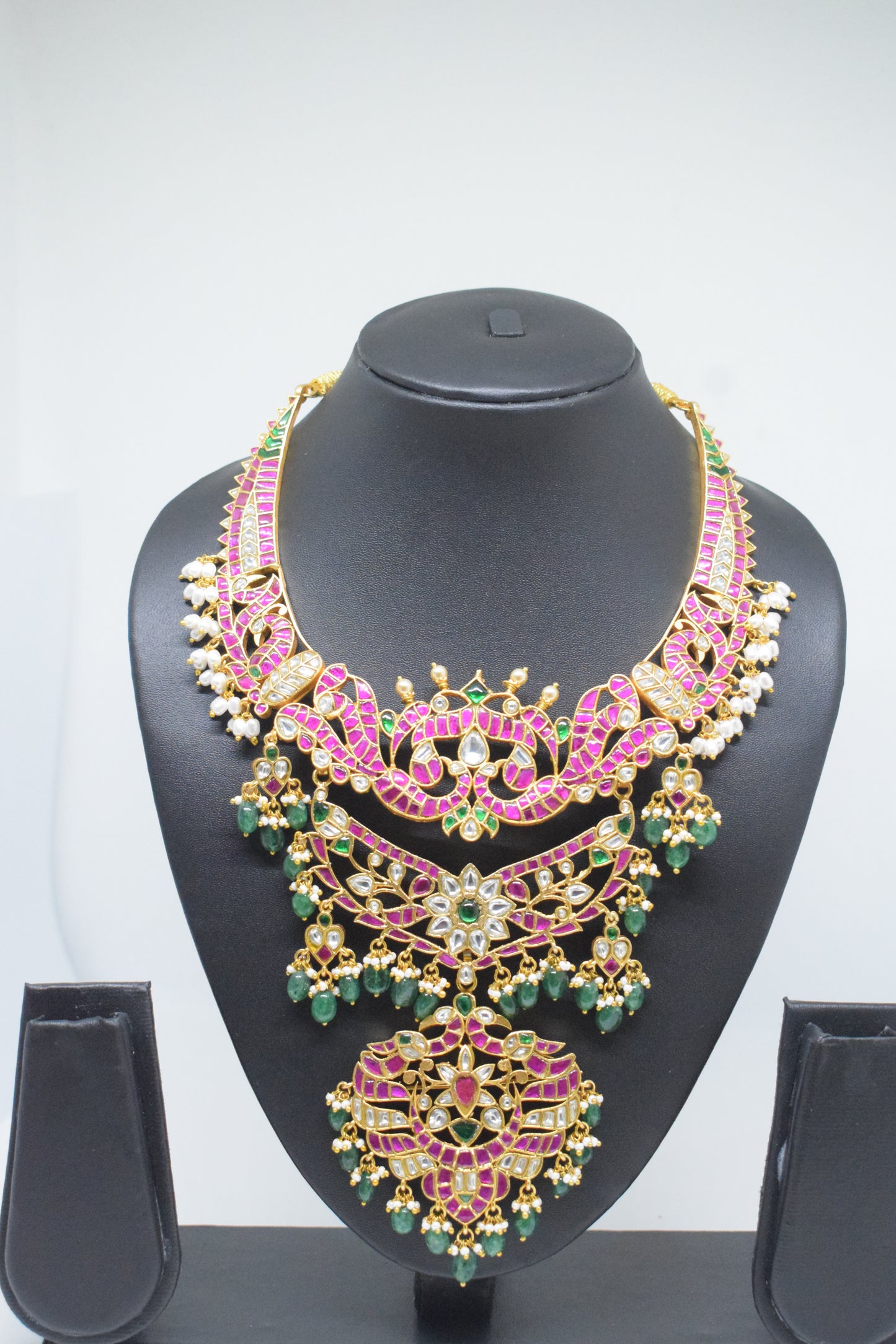 Jadau kundan 3 in 1 Necklace