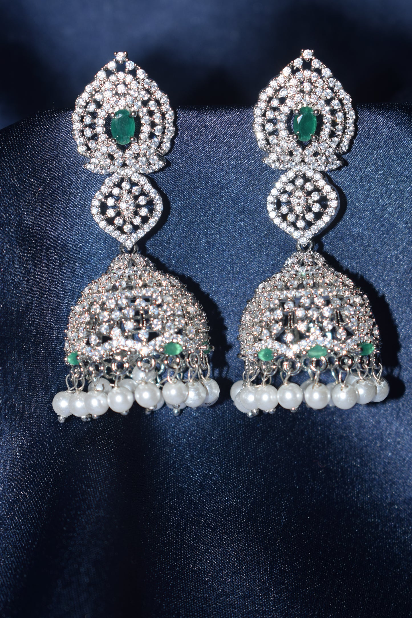 CZ jhumkas-1