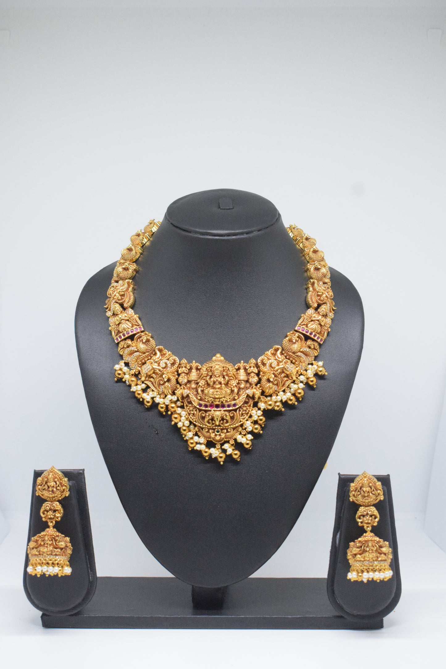 3D Temple Necklace Set