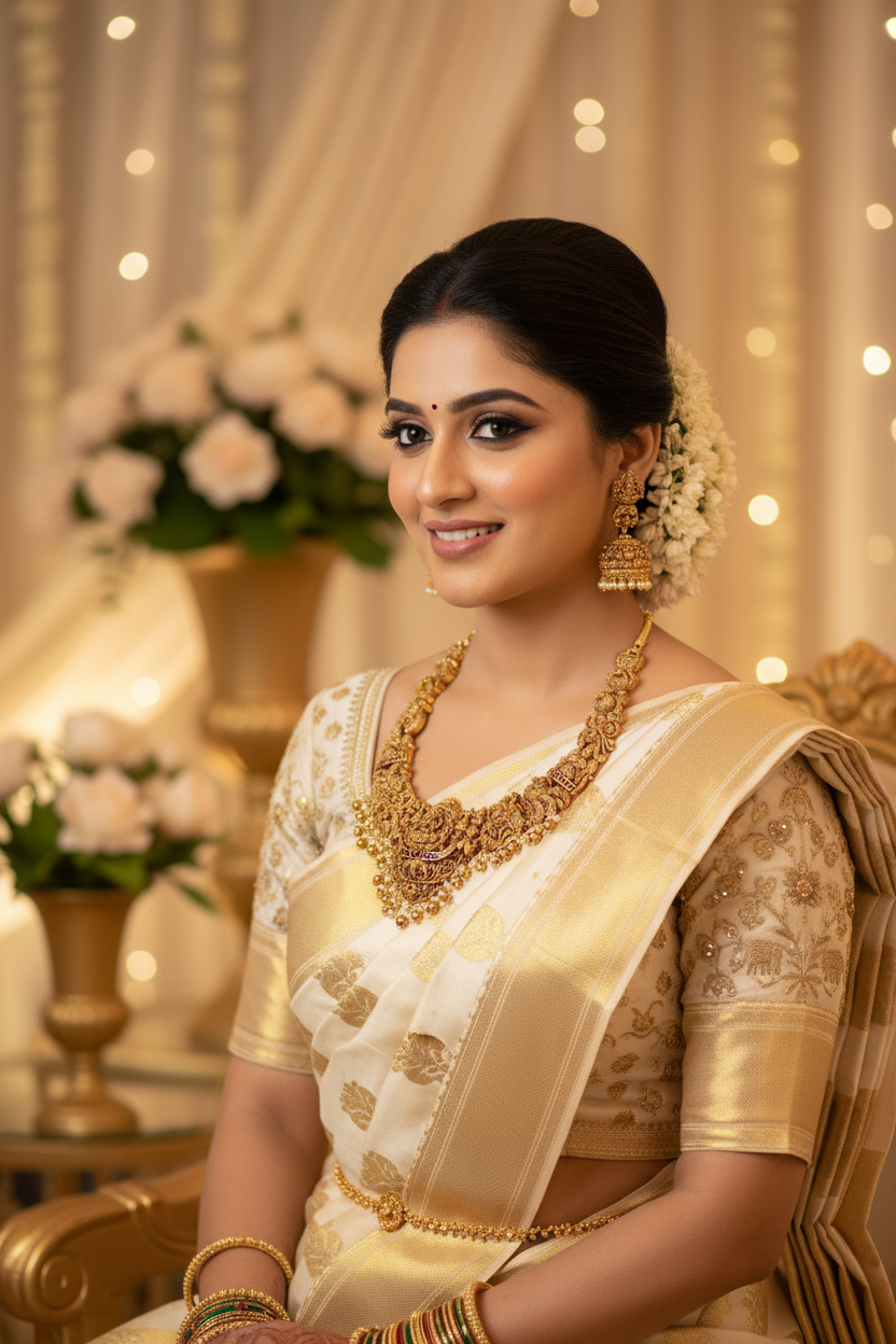 3D Temple Necklace Set