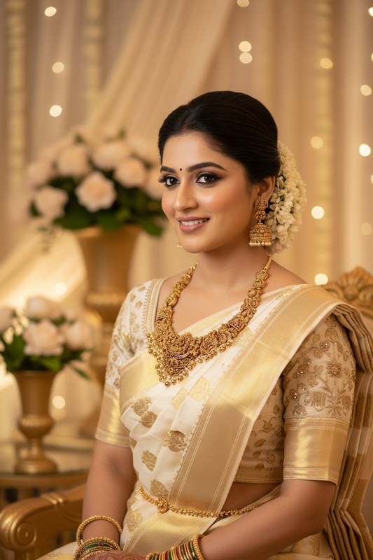 3D Temple Necklace Set