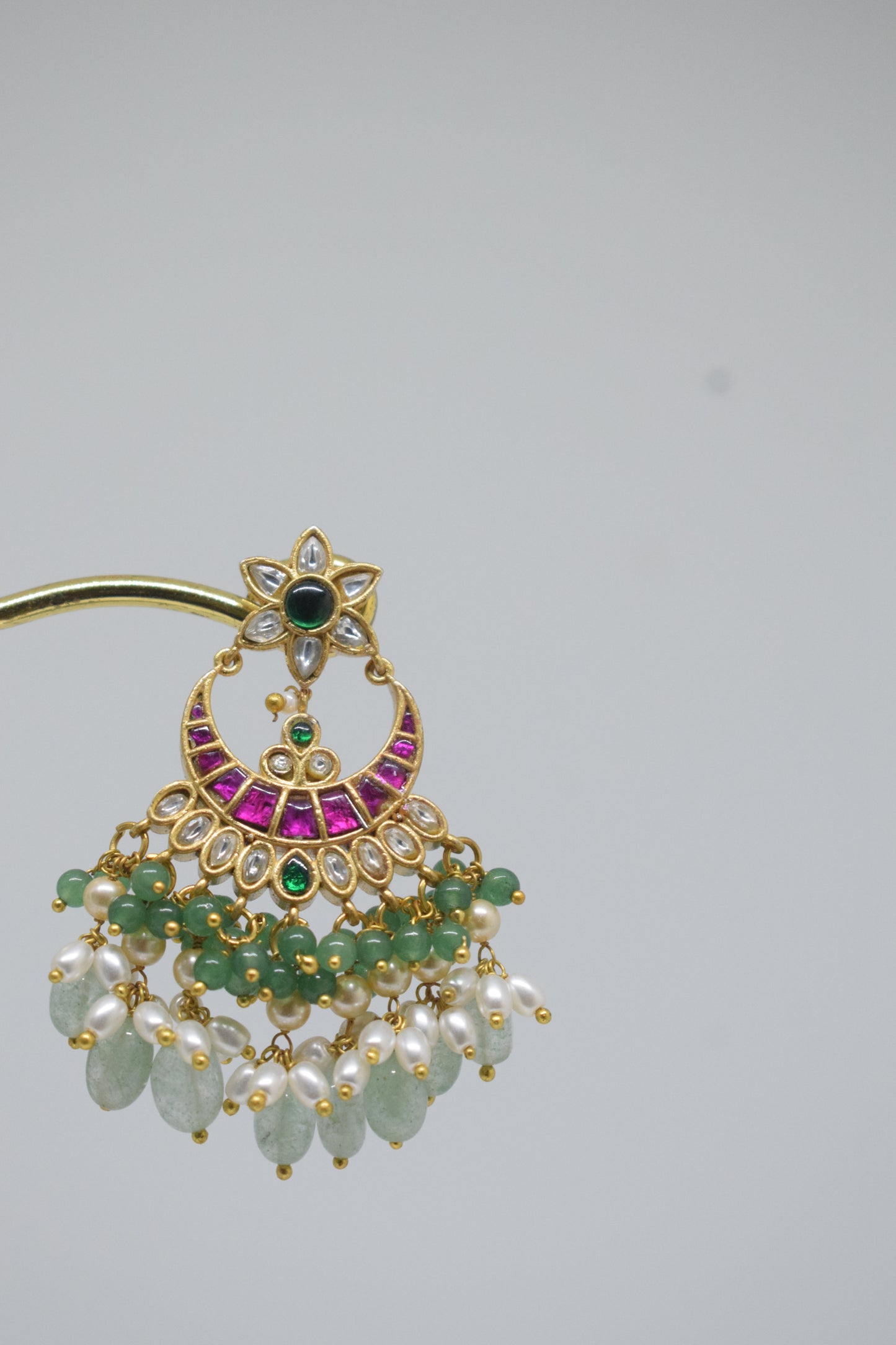 Jadau Kundan Chandbalis