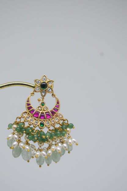 Jadau Kundan Chandbalis