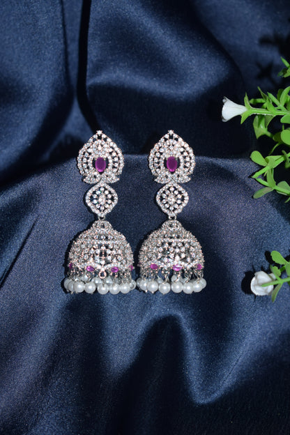 CZ jhumkas-2