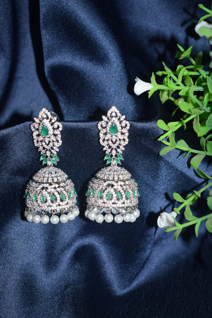 CZ jhumkas-4