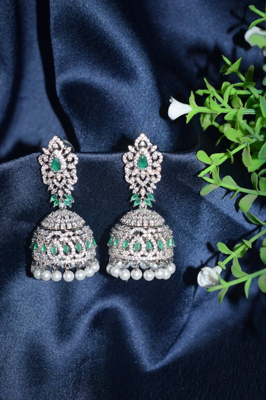 CZ jhumkas-4