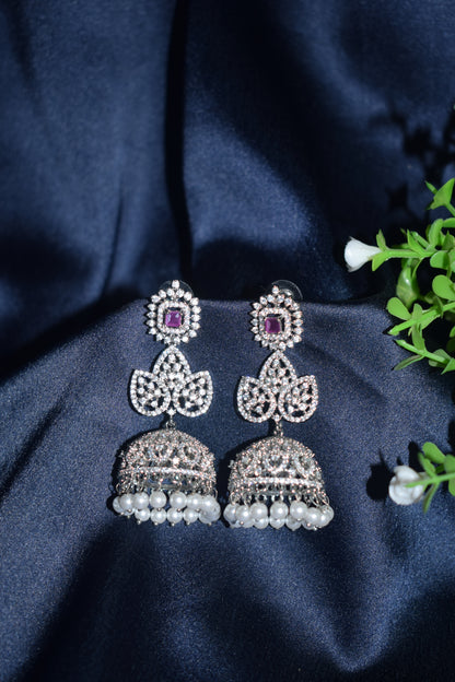 CZ jhumkas-3