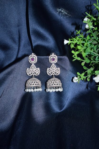 CZ jhumkas-3