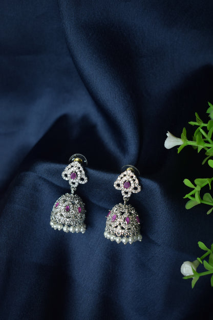 CZ jhumkas-5