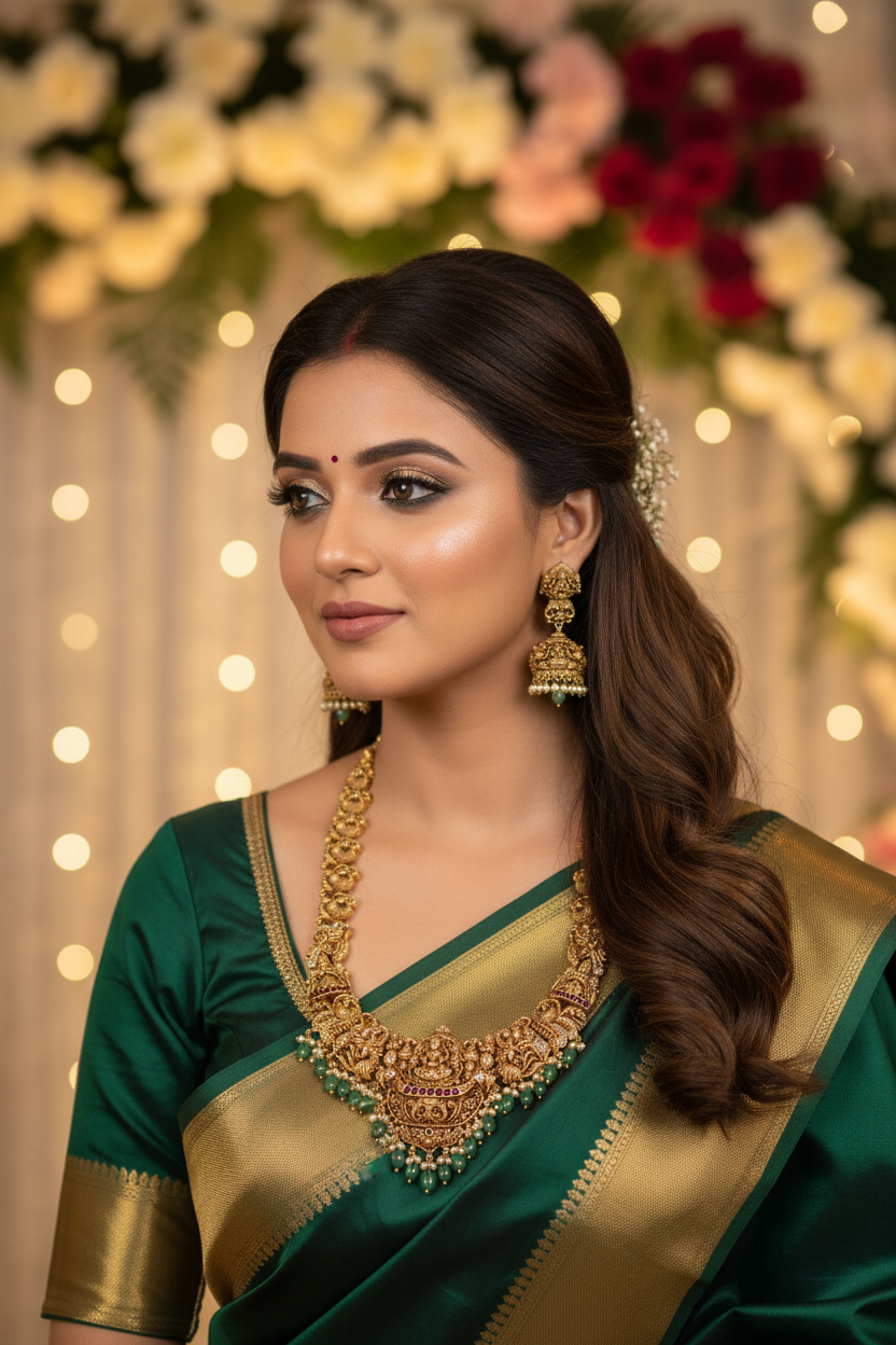 3D Temple Long Necklace -Long