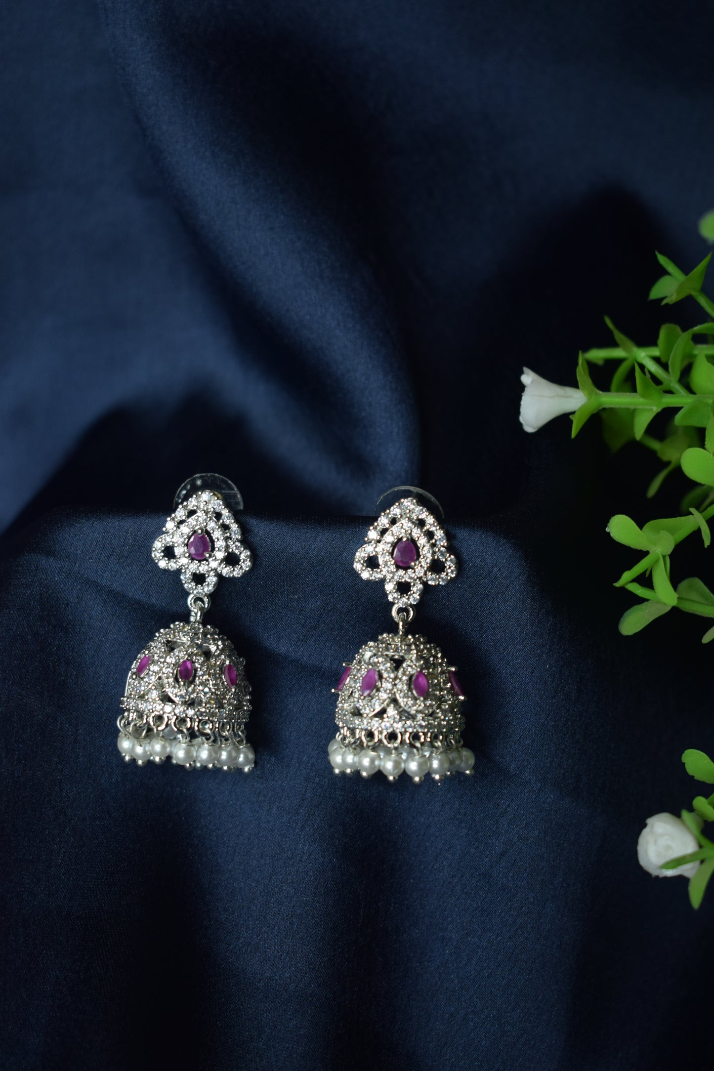 CZ jhumkas-5
