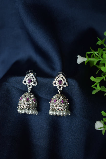 CZ jhumkas-5