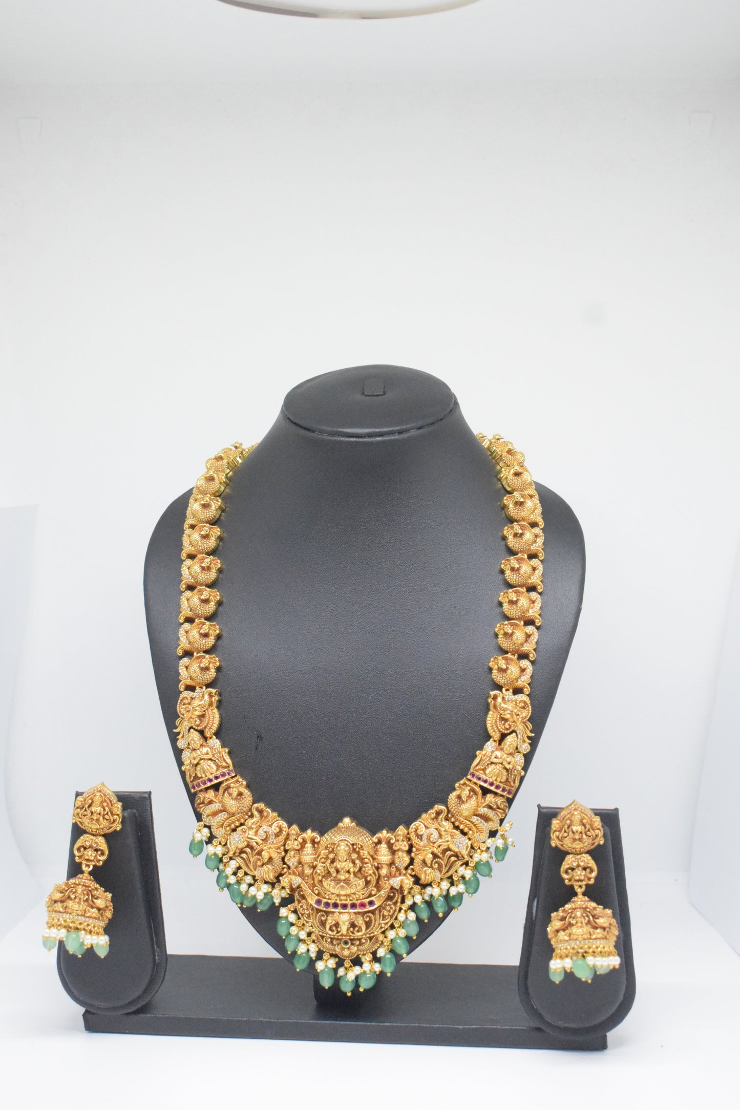 3D Temple Long Necklace -Long