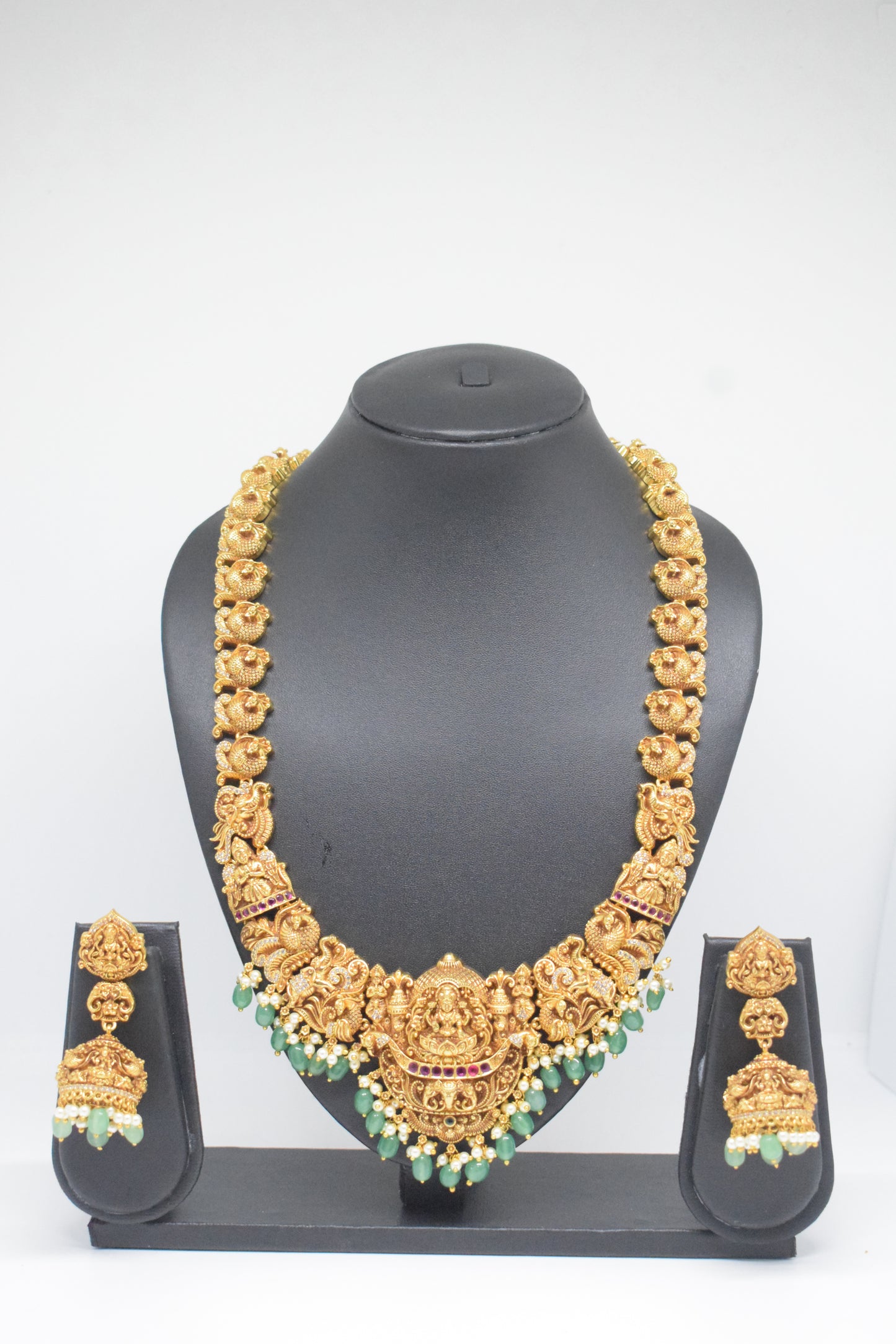 3D Temple Long Necklace -Long
