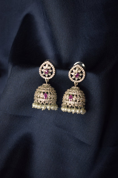 CZ jhumkas-7