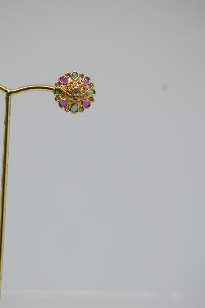 Multi colour medium size studs